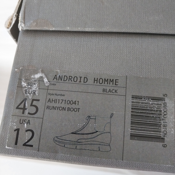 Android Homme Runyon Boots Size 12 - Picture 15 of 15